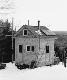 Off Grid, tiny house on a mountaintop in Greene County, NY Design, Ben Fiering Project by Third Floor Corp, Photo by Ben Fiering